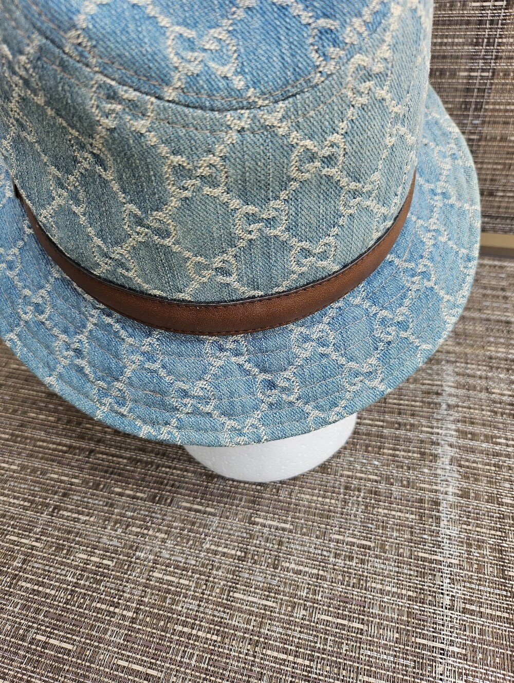 GUCCI Fedora demin hat - Picture 6 of 10
